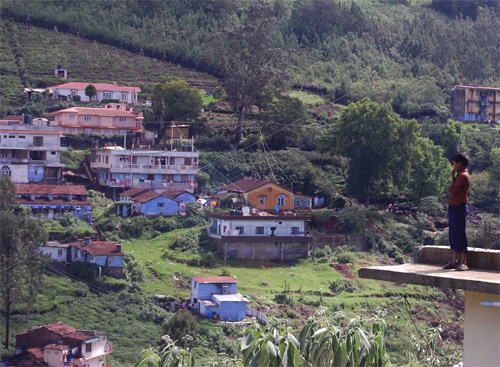 Kotagiri i Nilgiris-bergen
